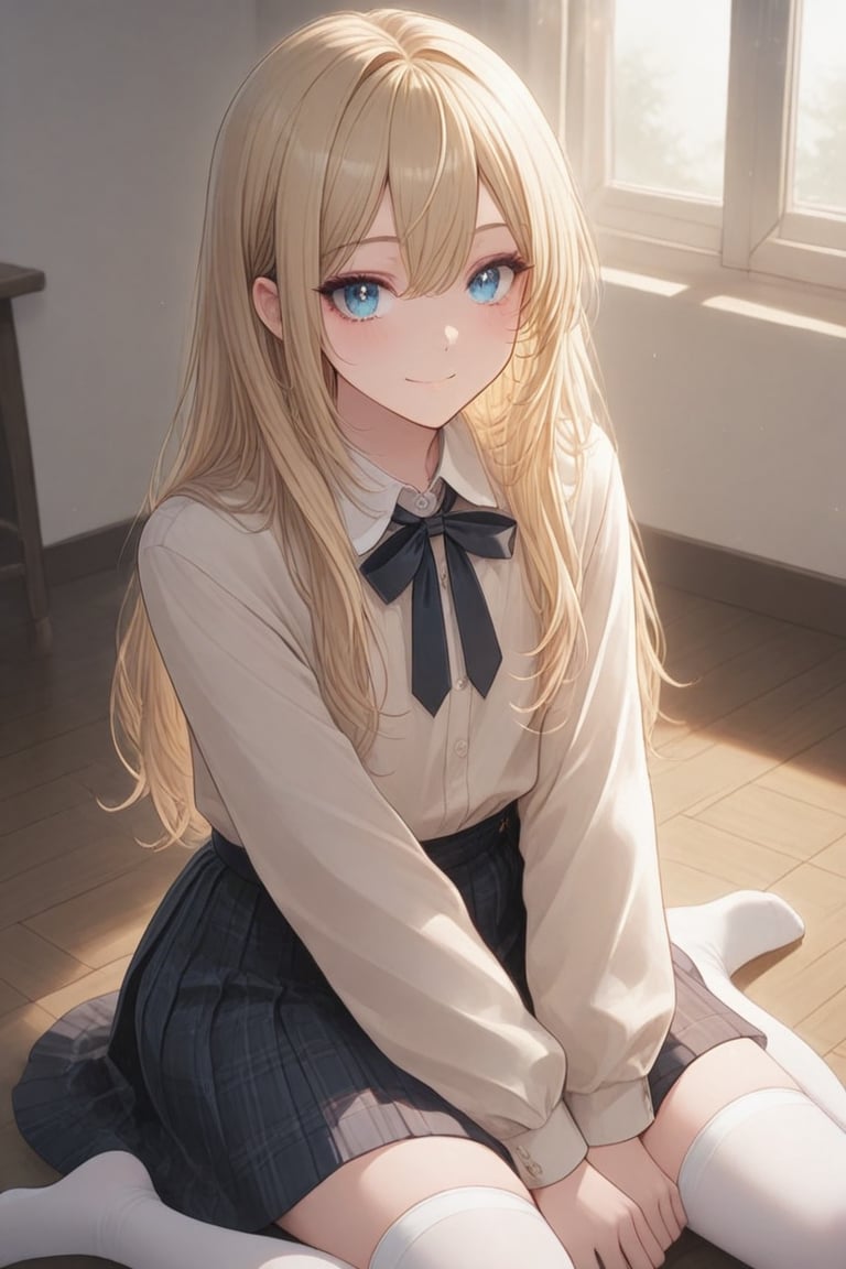 A Cute Cross-Dressing Boy,  androgynous beauty,  Beautiful eyes by らび@kiyoka_succubus on Tensor.Art