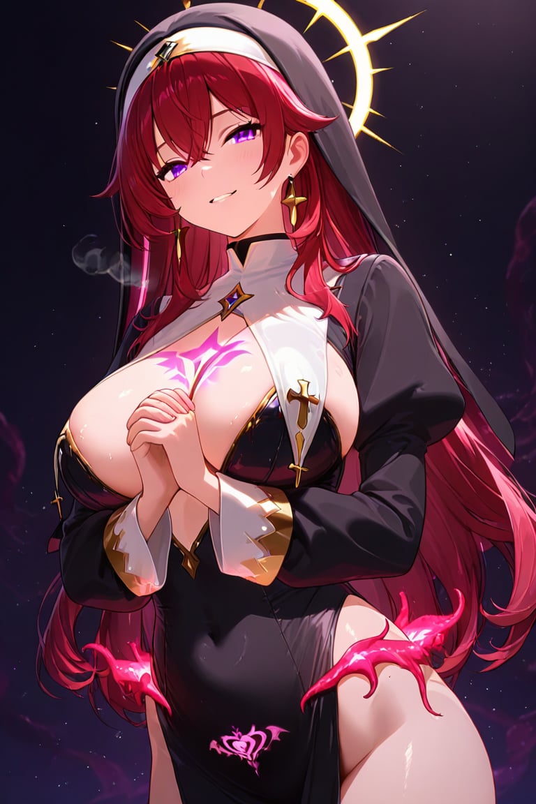 A glowing mark on the belly,  masterpiece,  best quality by らび@kiyoka_succubus on Tensor.Art