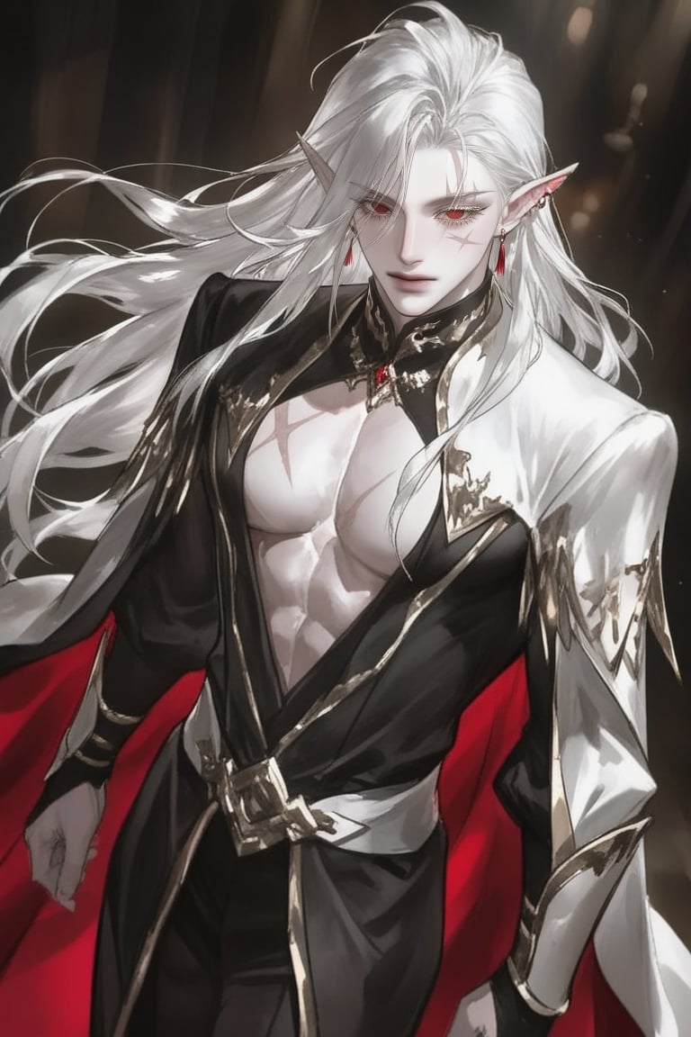 solo,  looking at viewer,  Large muscle mass by .⋆♱ You_An ݁ᛪ༙ on Tensor.Art