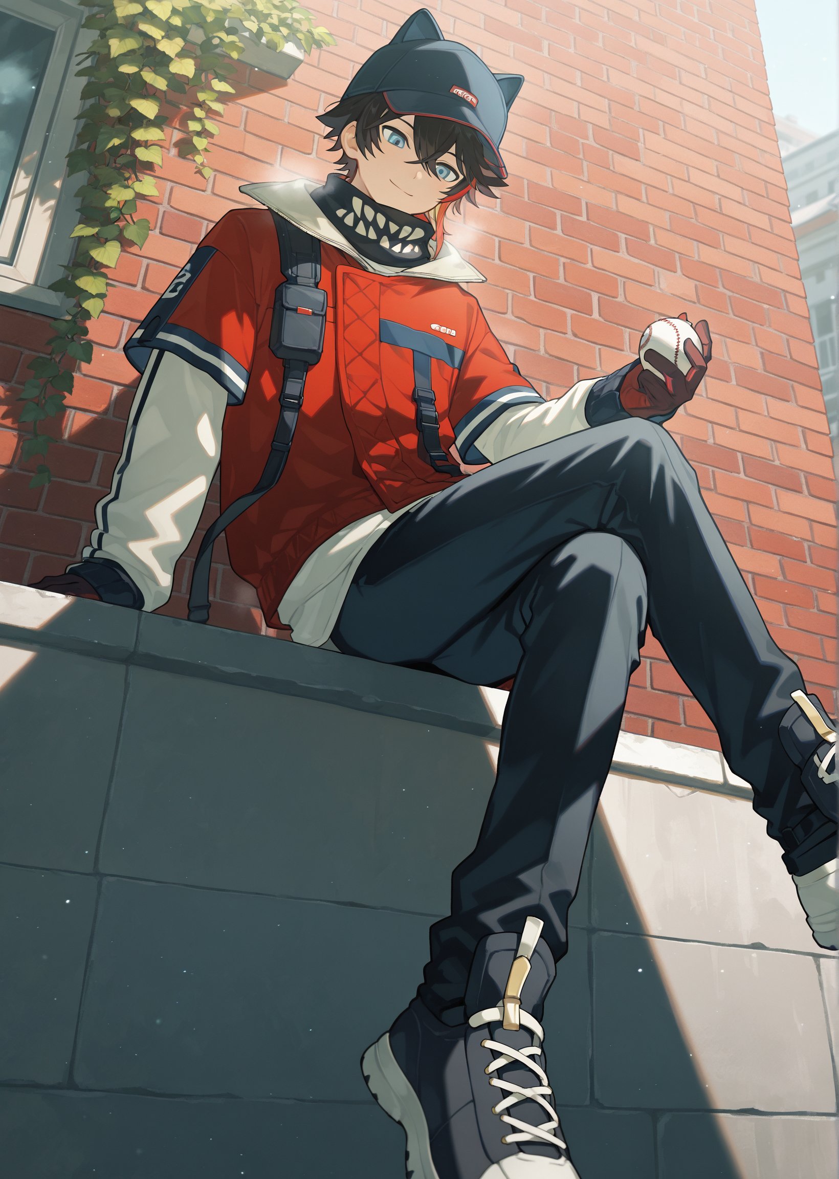 1boy,  solo,  saegusa akina by user108746409 on Tensor.Art