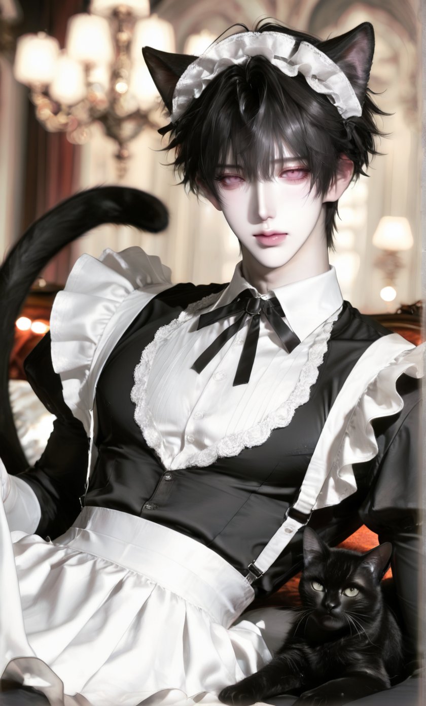 1boy ,  solo ,  femboy by nearme on Tensor.Art