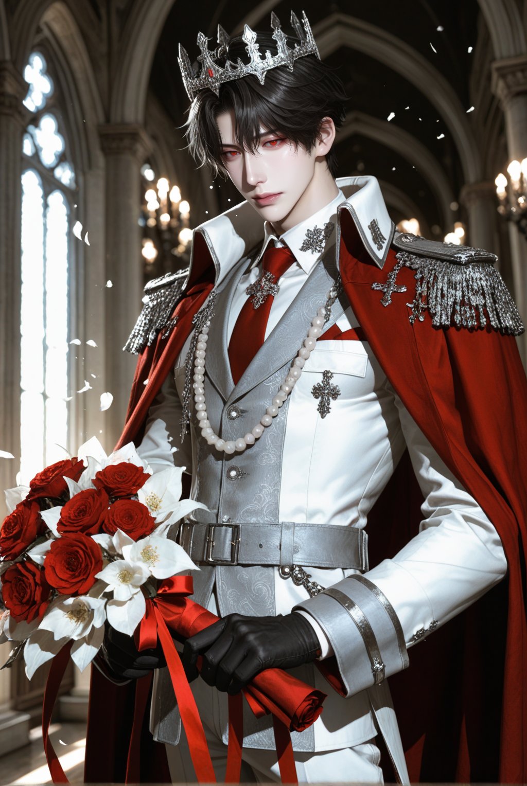 1male,  solo,  ((handsome single man)) by nearme on Tensor.Art
