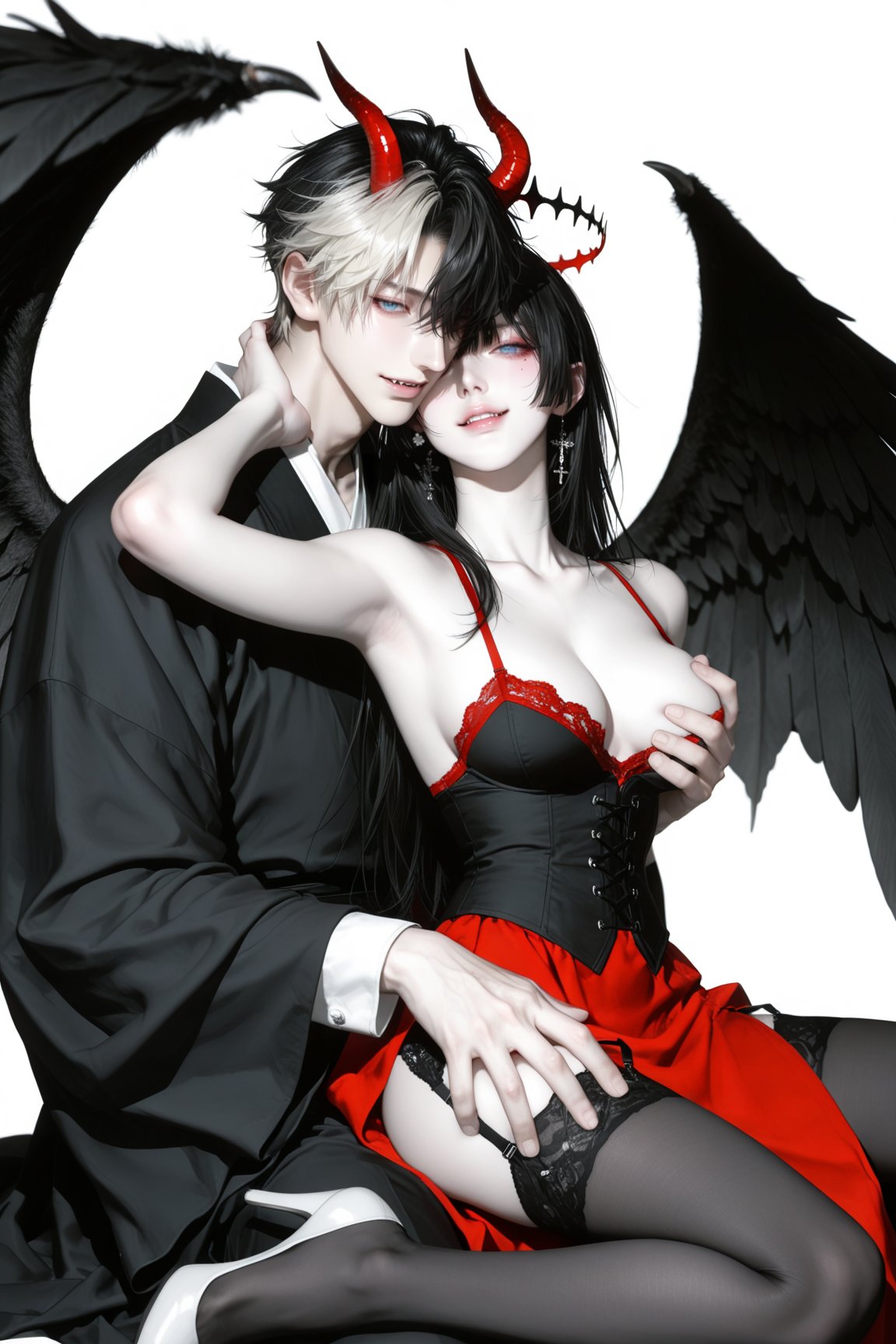 2characters,  1boy,  1girl by nearme on Tensor.Art