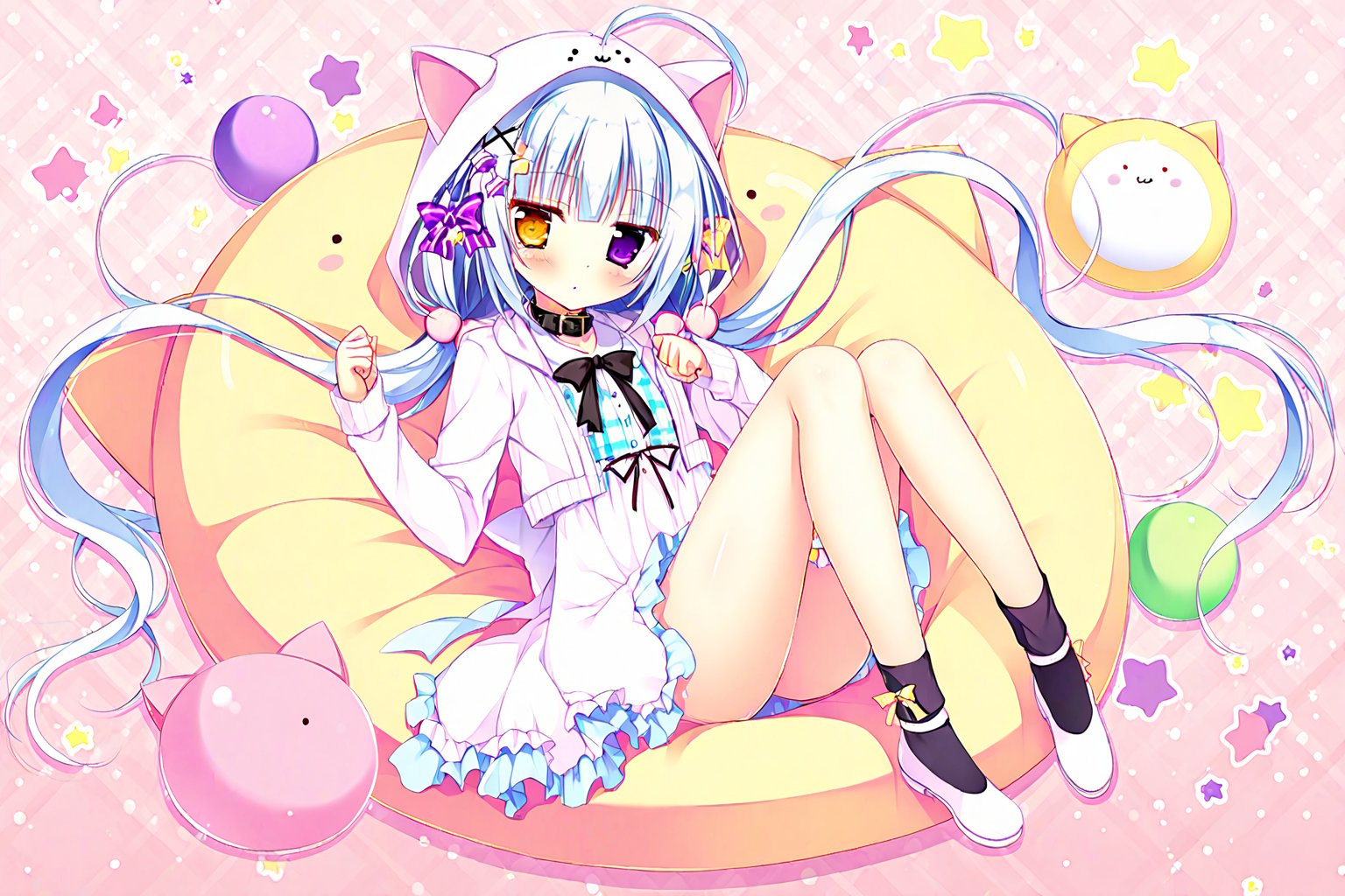 Hoshiyomi Mashiro,  loli,  flat chested by 次元小可乐 on Tensor.Art