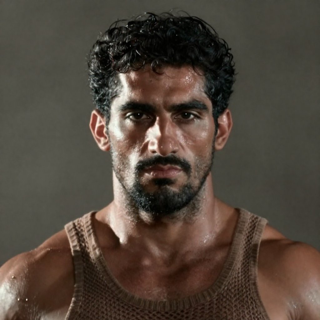 arab_hench,  solo,  headshot by Antaeus on Tensor.Art