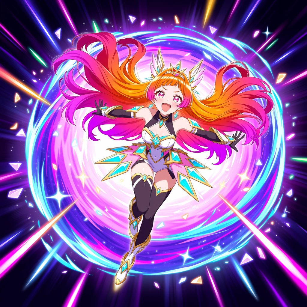 dynamic action pose,  1girl,  solo by 🌻KEI🌻 on Tensor.Art