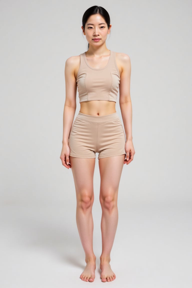 front view,  standing straight,  arms slightly away from body by Zero-Moralezz on Tensor.Art