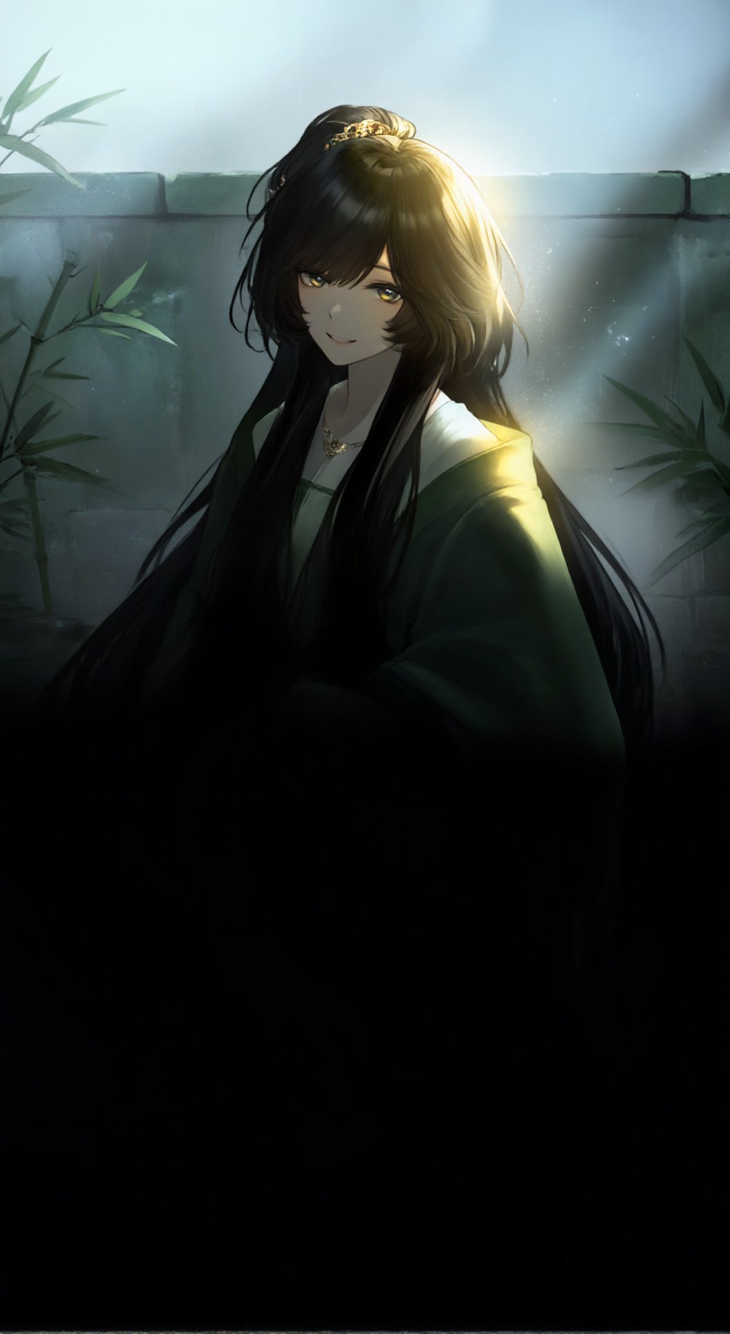 linpianpian,  林翩翩,  身着深绿色古装 by 嘿嘿嘿 on Tensor.Art