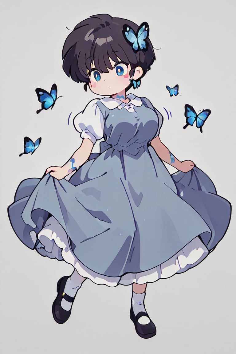 pukey,  Jumper dress,  beautiful bust by らび@kiyoka_succubus on Tensor.Art