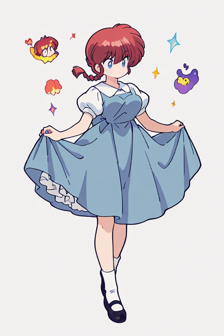 pukey,  Jumper dress,  beautiful bust by らび@kiyoka_succubus on Tensor.Art