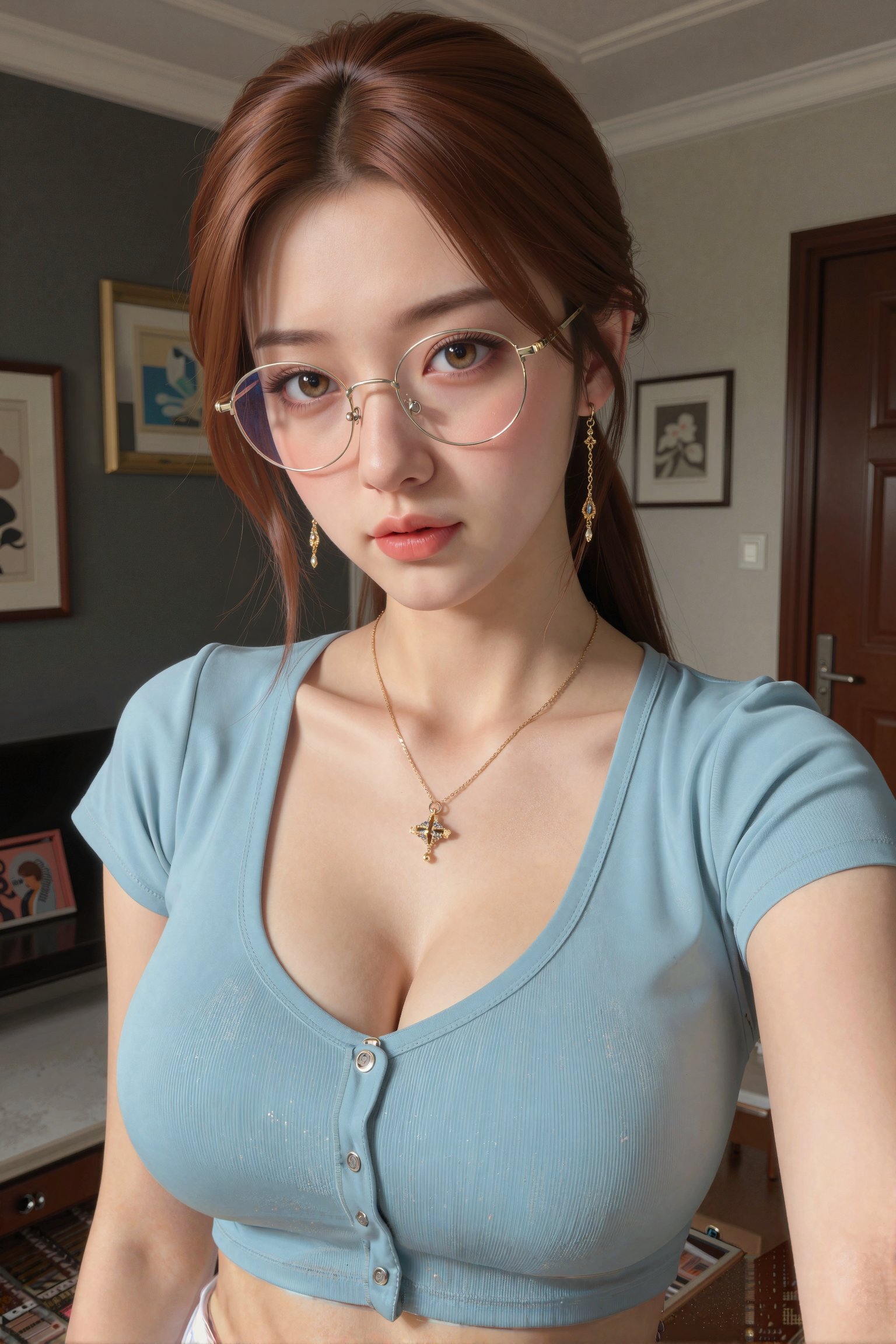 1girl,  solo,  looking at viewer by 吴的小家 on Tensor.Art
