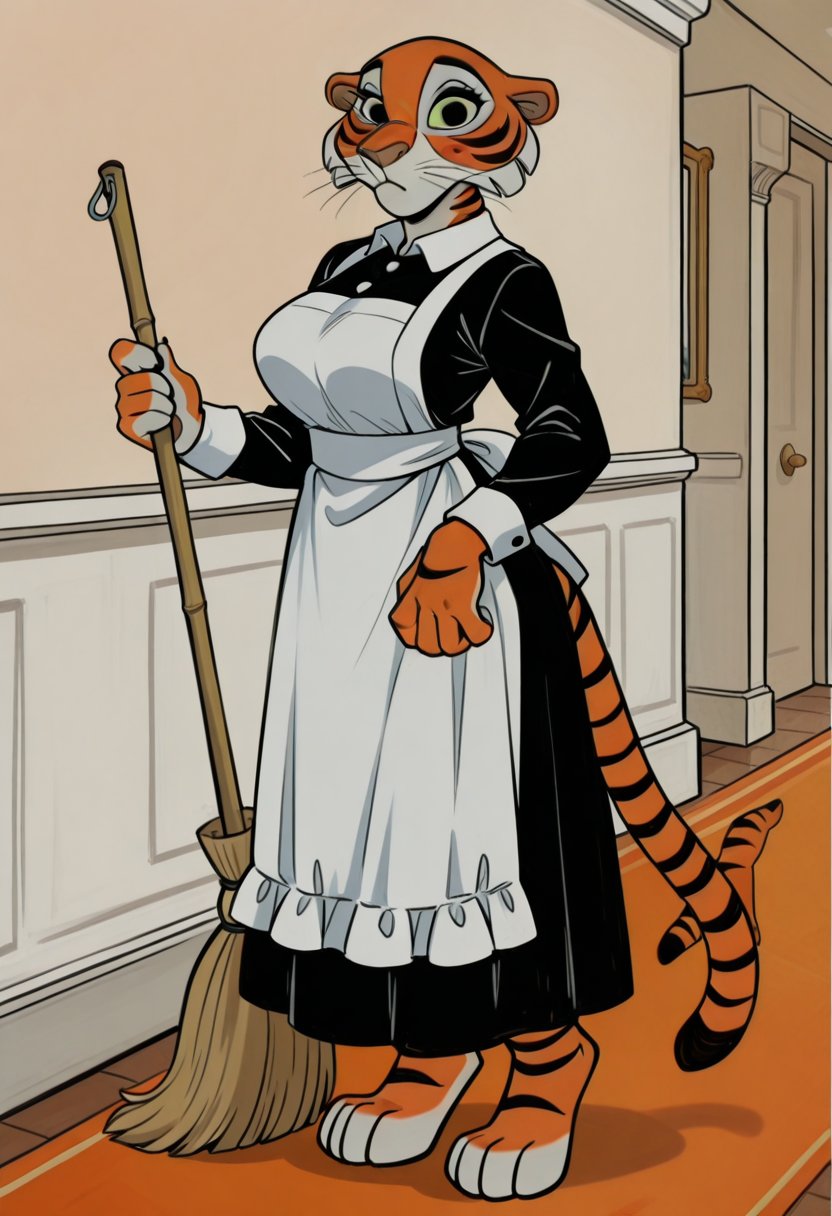 Sheba(TJB),  solo,  1girl by Ironytail34 on Tensor.Art