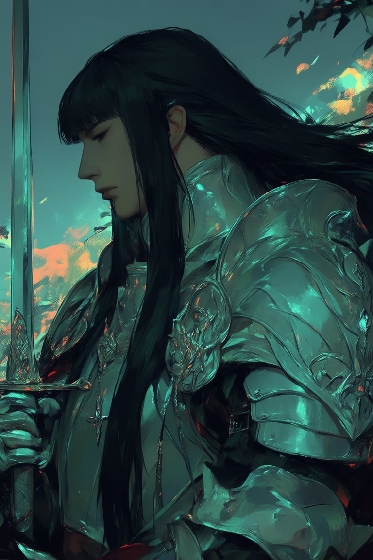 male focus,  solo,  aniniji by PinkCotton 🎐 on Tensor.Art