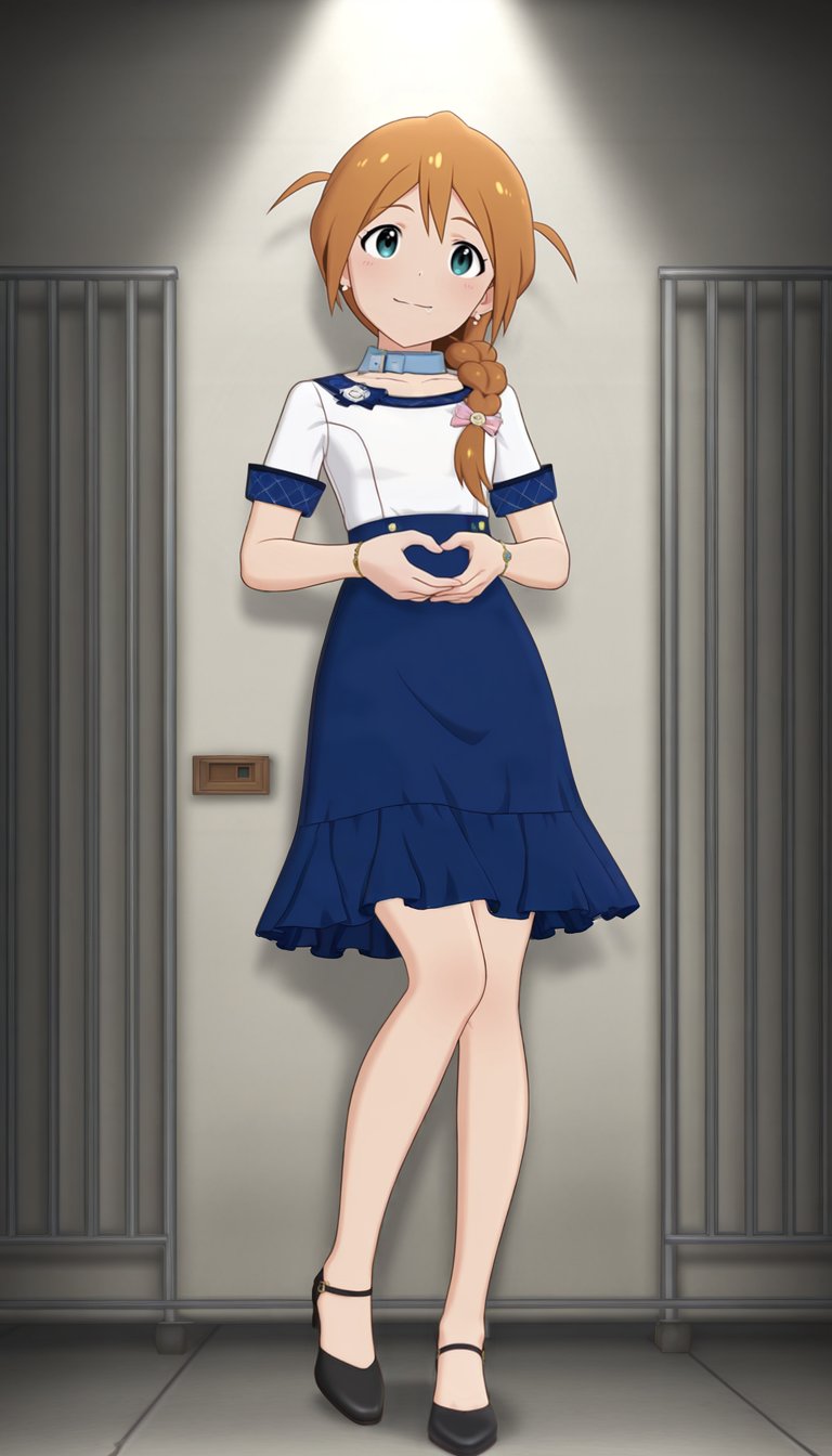lazypos,  1girl,  baba konomi by konomi_p on Tensor.Art