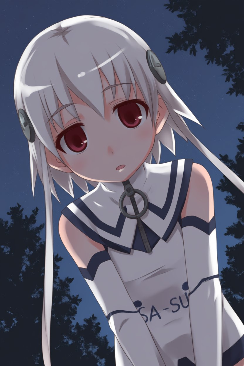 @tatsukichi,  visual_novel_cg dutch angle,  scenery outdoors sky tree night moon star_\(sky\) night_sky nature full_moon s...