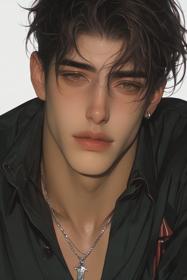 1boy,  solo,  handsome young man by MICHA on Tensor.Art