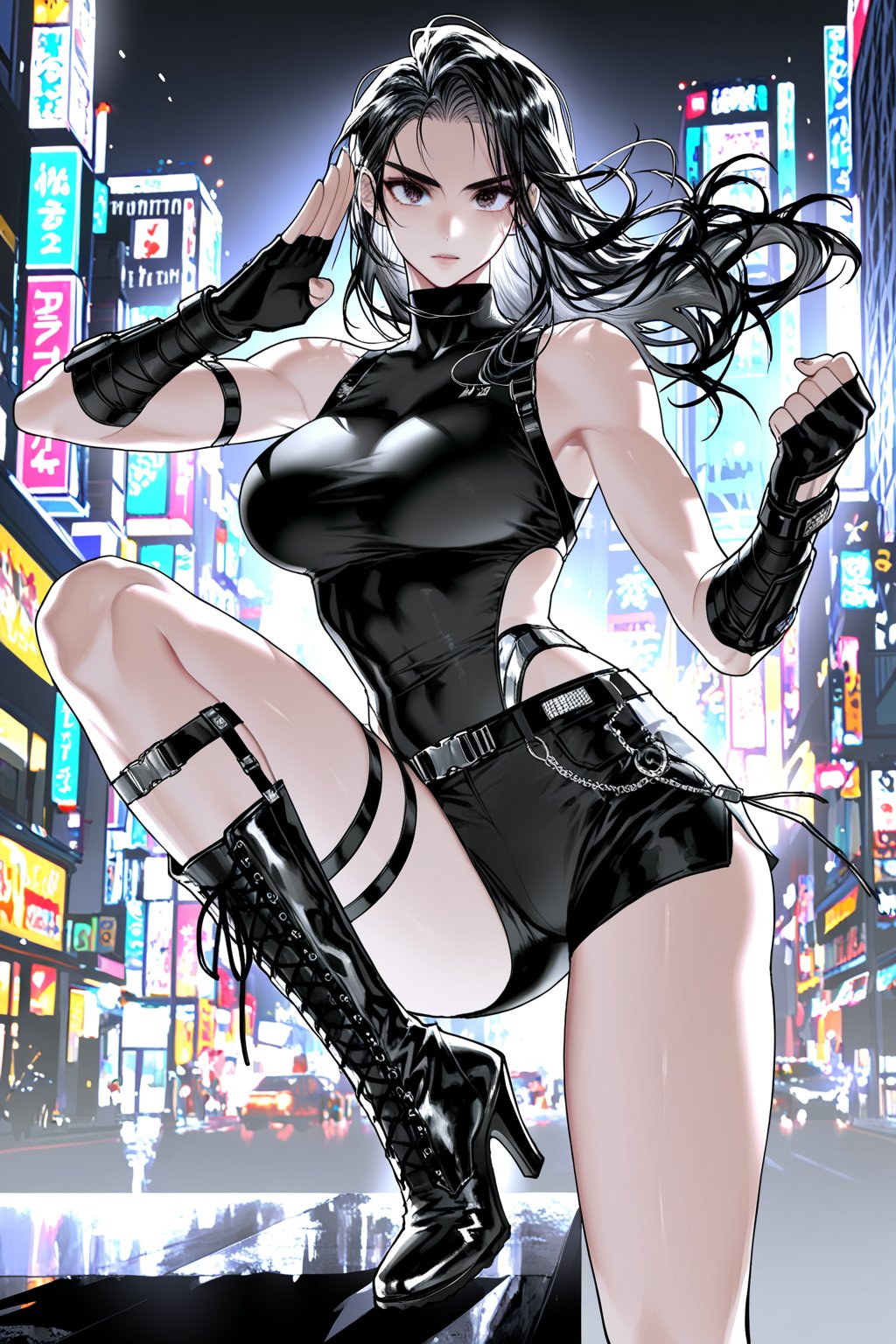 1girl,  solo,  beautiful cute face by DQ on Tensor.Art