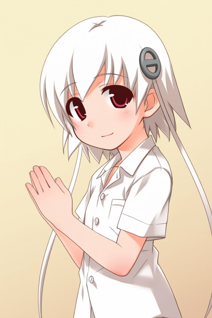 solo,  aries \(himawari game\),  white_dress_shirt by 幽鬼処刑人２年目 on Tensor.Art