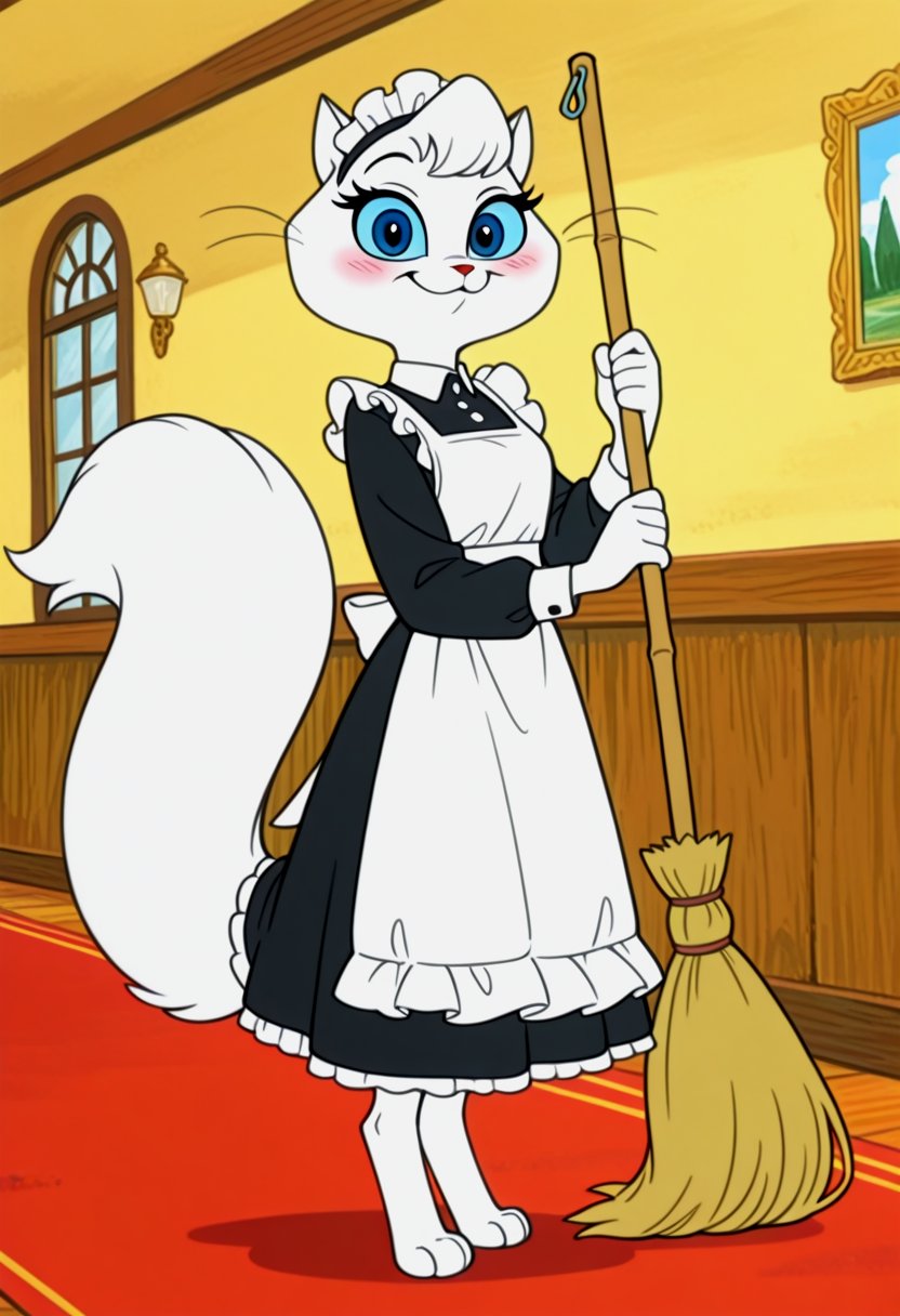Mewsette(GP),  solo,  1girl by Ironytail34 on Tensor.Art