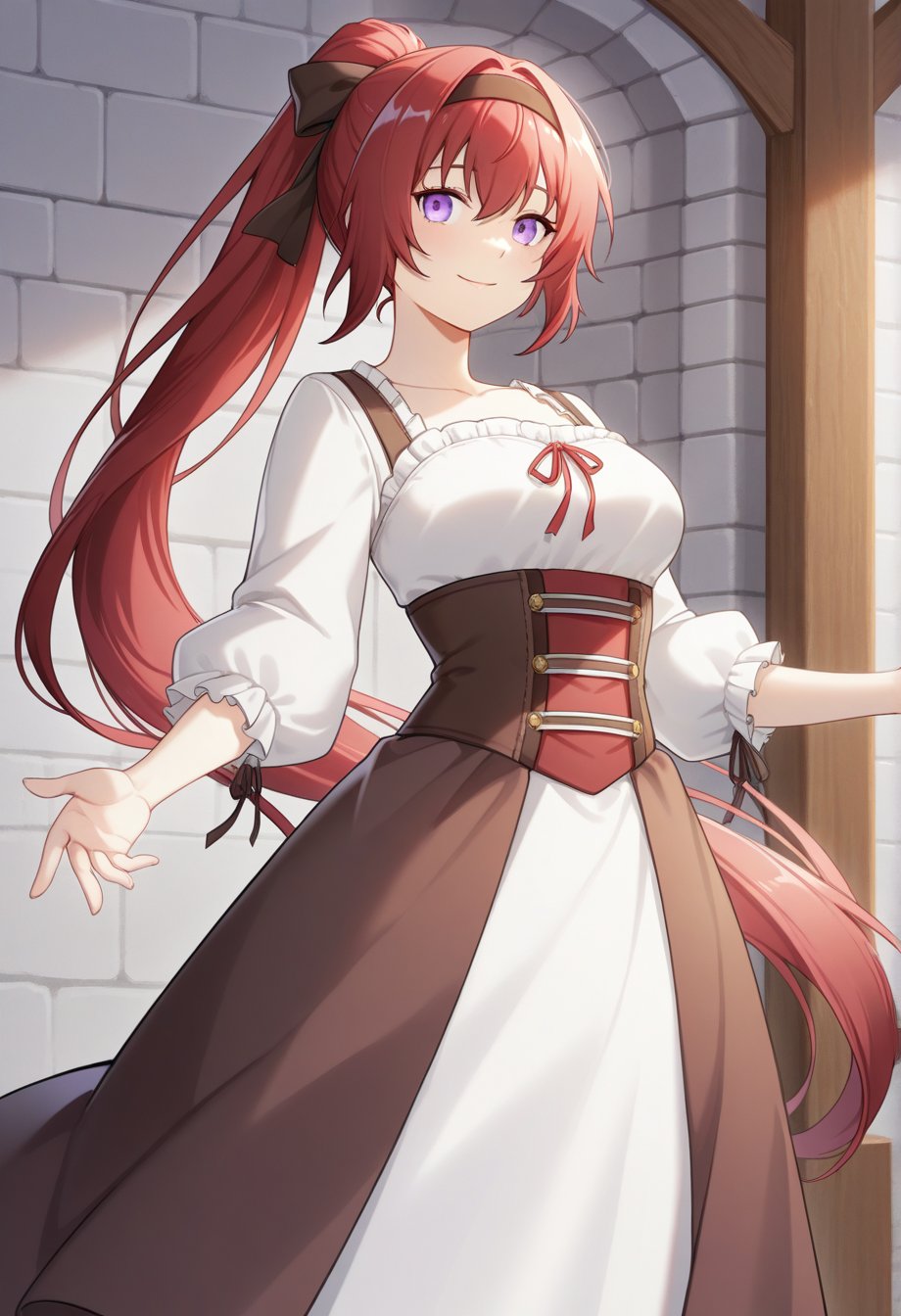 yliliamt,  red hair,  very long hair by cs12345 on Tensor.Art