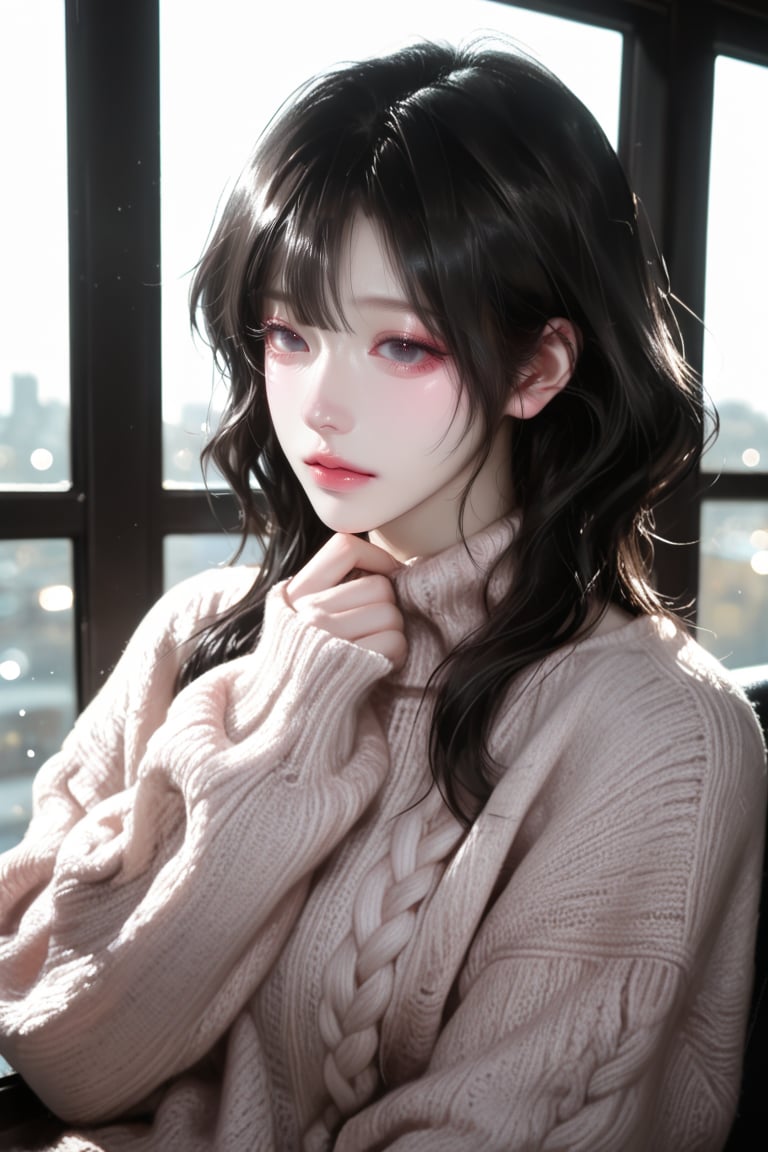 (look at the viewer),  1girl,  a beautiful young woman by winterie on Tensor.Art
