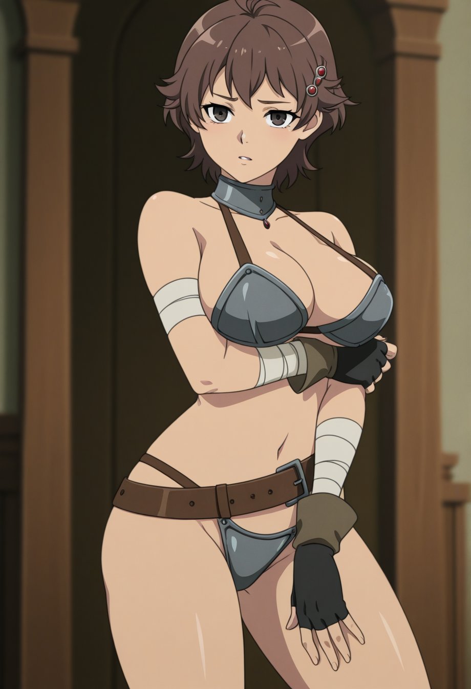 vierramt,  brown hair,  short hair by cs12345 on Tensor.Art