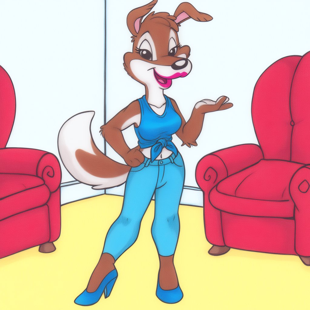 1girl,  daisy_dingo,  colored pencil \(medium\) by FinisherStrike on Tensor.Art