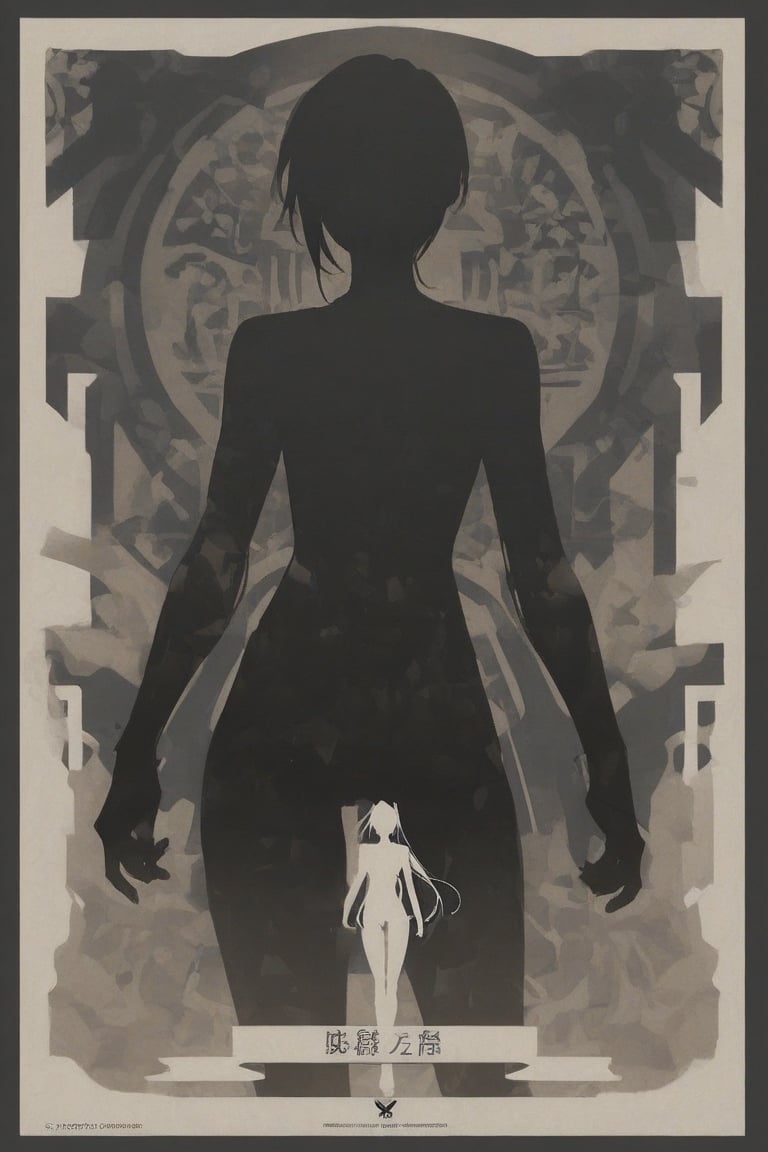 design silhouette by らび@kiyoka_succubus on Tensor.Art