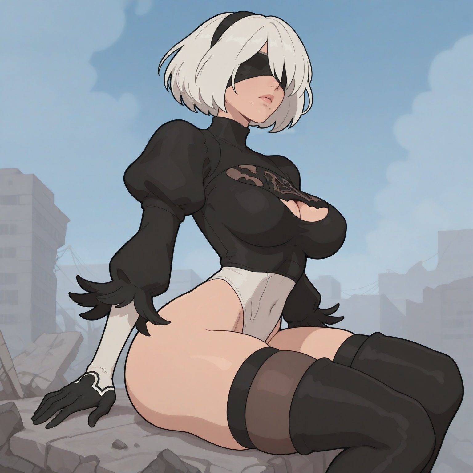 Vv.LXVIII - Scav,  2d_cartoon,  bold_lines by ValienteVanguard68 on Tensor.Art