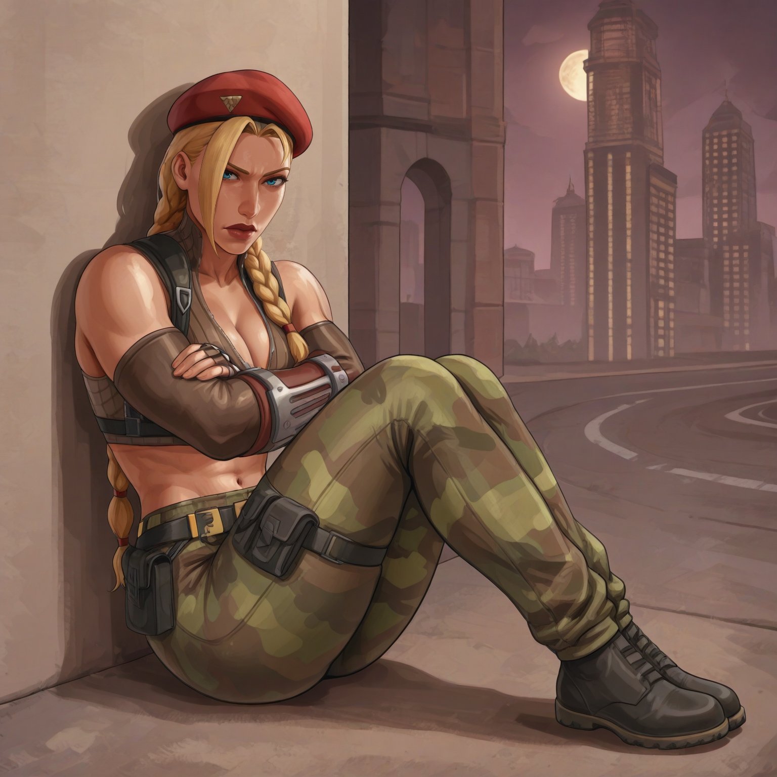 Vv.LXVIII - Purge,  2d_cartoon,  western_cartoon_style by ValienteVanguard68 on Tensor.Art