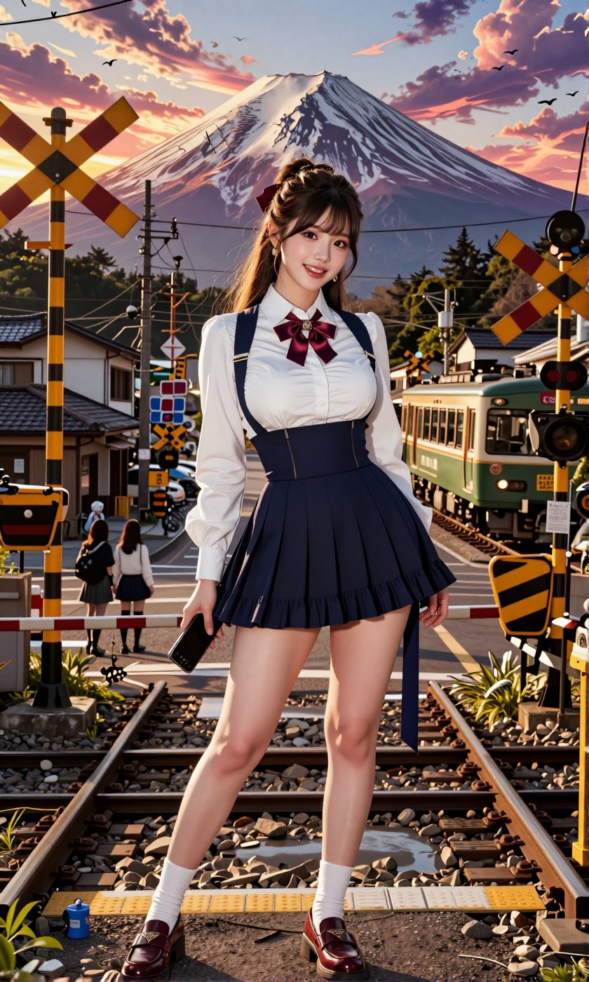 Image of a Korean woman Actual Photo: 2.0,  "A beautiful Korean woman boasting an hourglass figure,  round and voluptuous...