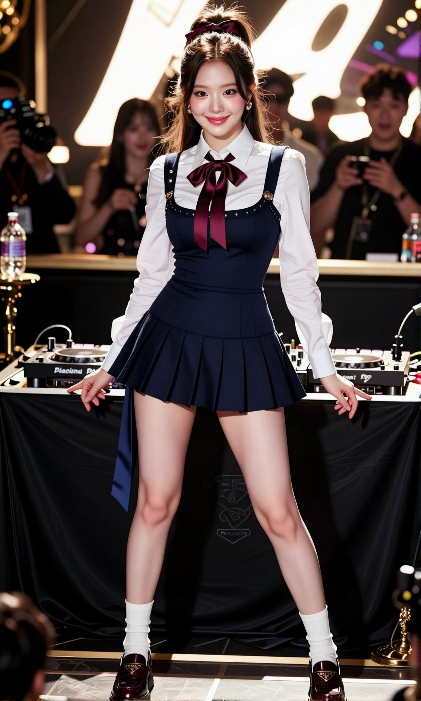 Image of a Korean woman Actual Photo: 2.0,  "A beautiful Korean woman boasting an hourglass figure,  round and voluptuous...