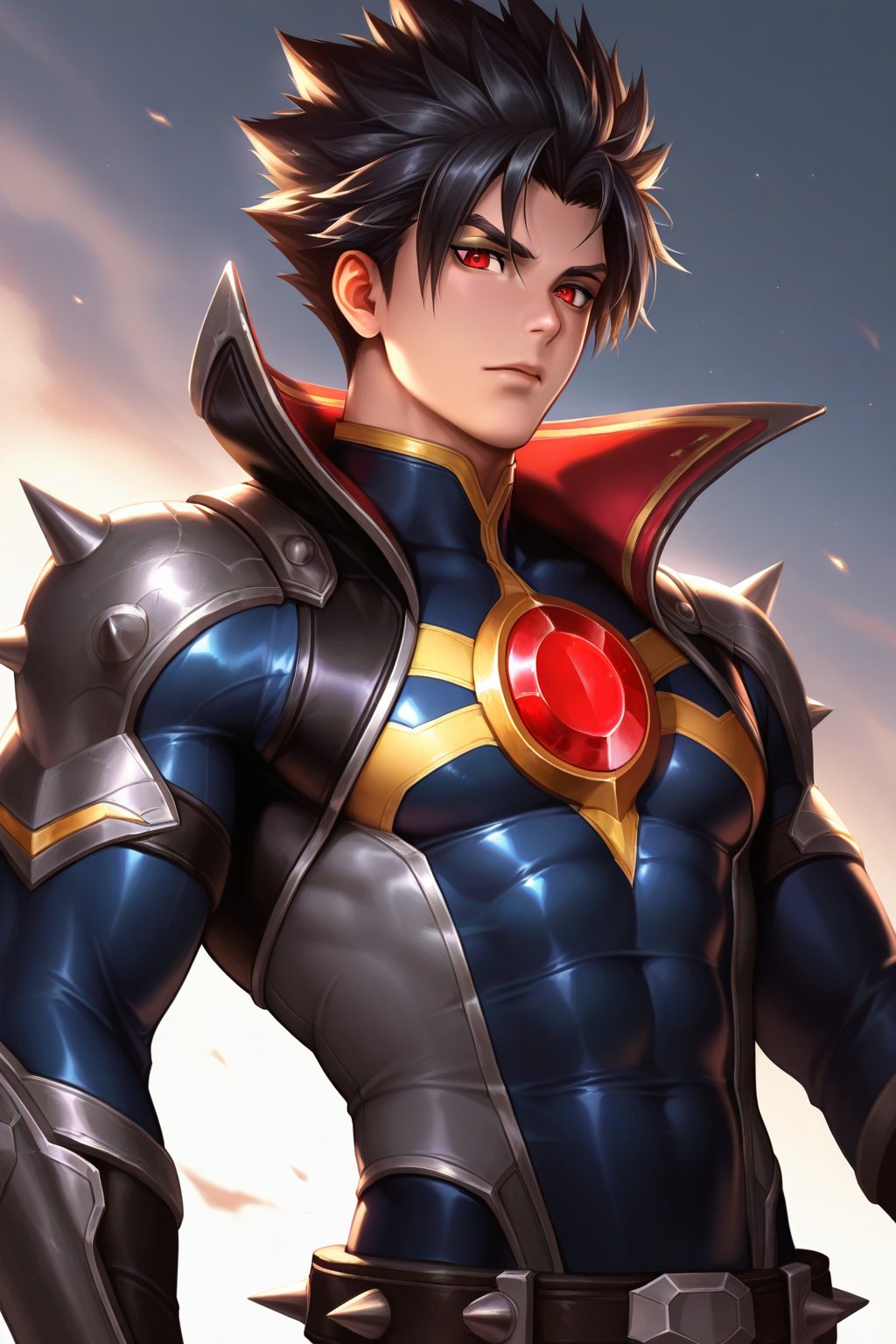 1boy,  solo, by 吟墨终曲 on Tensor.Art