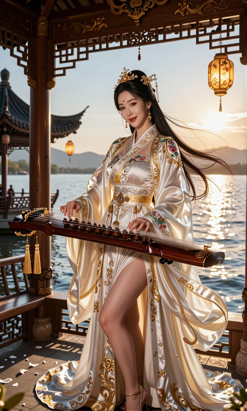 Image of a Korean woman Actual Photo: 2.0,  "A beautiful Korean woman boasting an hourglass figure,  round and voluptuous...