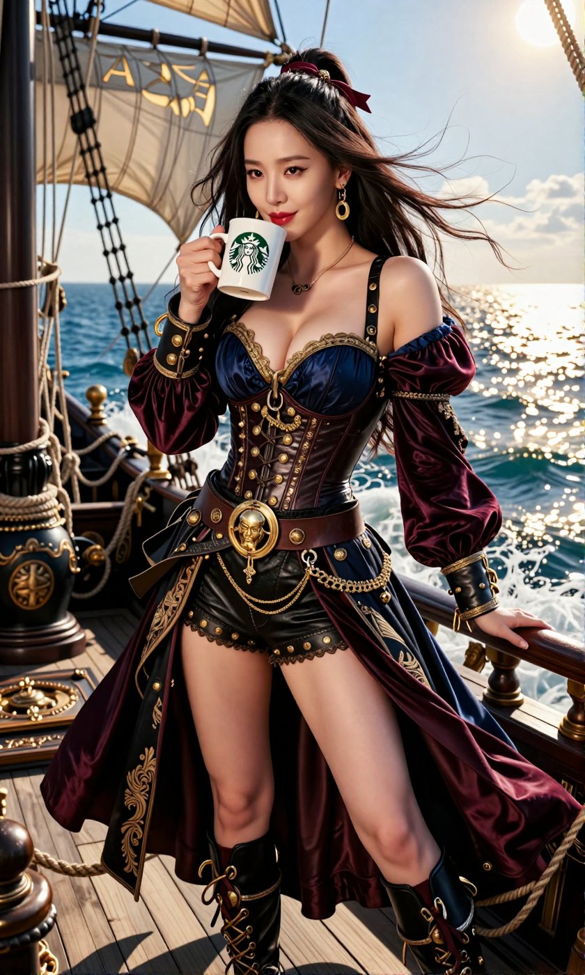 Image of a Korean woman Actual Photo: 2.0,  "A beautiful Korean woman boasting an hourglass figure,  round and voluptuous...