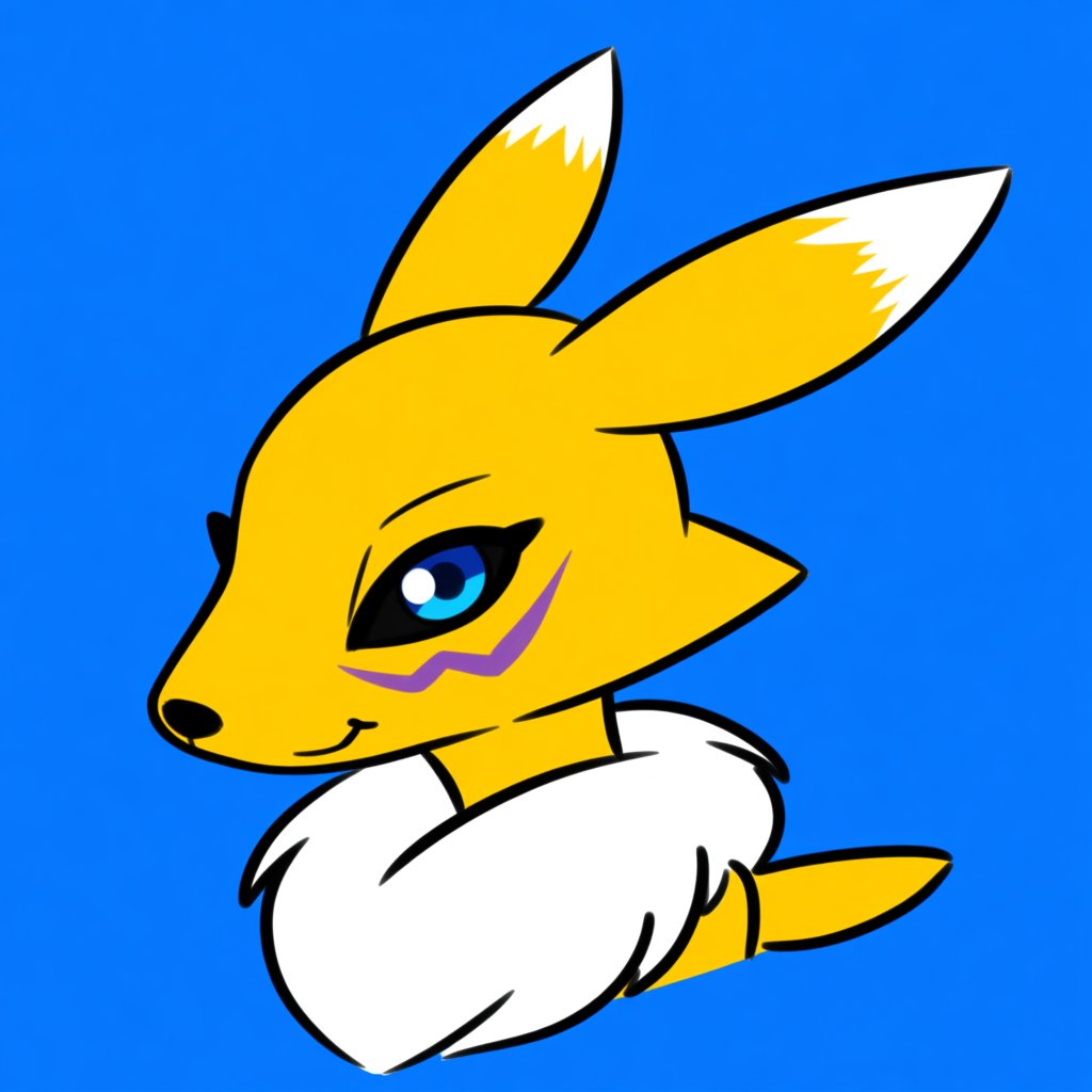 1girl,  renamon,  digimon by FinisherStrike on Tensor.Art