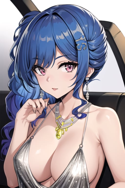 st. louis \(luxurious wheels\) \(azur lane\),  hair ornament,  earrings by Maximilian I on Tensor.Art