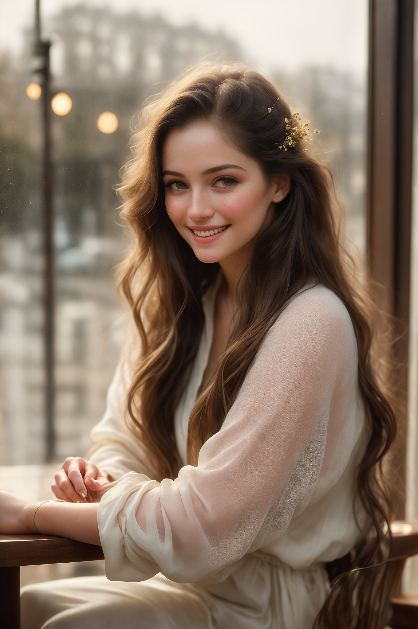 
extremely innocent angelic face, smirk, ukraine teen, wild hair, sitting leg over leg, dressed in pink, she smile like gentle love goddess, very long tresses, golden hair, brown hair, expressive face ((((seductive pose)))) she loves it so much. in chic bedroom, phenomenal image, too good, did you see it? i can't believe how good this is quality, sharp, perfect, beautiful, female, ultrarealistic, soft lighting, 8k, cheerful,laughing,clever naughty smile,,long sleeves, she smile like gentle love goddess,very long tresses,black hair,brown hair,expressive face, stunningly beautiful young girl,(((extremely innocent face ))),wild hair,((best quality)),((masterpiece)),(detailed),, highly ornate body jewelry, raw, photorealistic, real, perfect skin, real skin, realistic photo of a 1girls, , , voluptuously   extremely innocent face, divine eyes, ;,  

 (((full body view:1.2))), stunningly beautiful (((extremely innocent face ))), wild hair, ((best quality)), ((masterpiece)), (detailed),  shirt,, highly detailed HDR photo, 8k quality, best quality, high resolution ultra photorealistic, high definition, highly detailed photo, photon mapping, dynamic angle, professional lighting, highly detailed face and body,expressive eyes, perfectly detailed face, smile, gorgeous face, real skin details, soft skin, looking at viewer, raw, photorealistic, real, perfect skin, real skin, realistic photo of a mid body shot, , extremely innocent face, very beautiful, cheerful, laughing, clever naughty smile, , she is dressed, she smile like gentle love goddess, very long tresses, golden hair, brown hair, expressive face, divine eyes,, Wide-angle view of a pretty fashion model looking at the camera, expressing a complaint as if it's our fault, sad and thoughtful, sipping coffee in a dark, cozy coffee shop with rain outside, vibrant ambience, lively atmosphere, adorned with fairy lights and candles, captured in photorealistic detail with real skin textures, soft lighting, and presented as an absurdres masterpiece. , flowers,  ,1,s_light