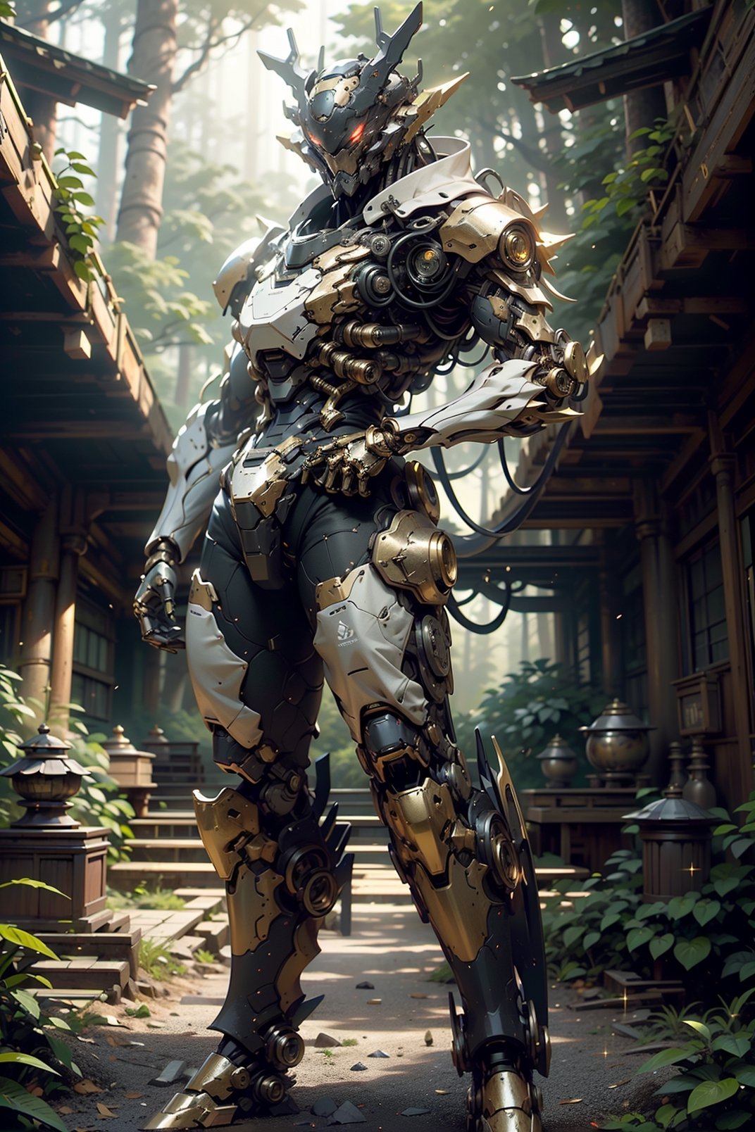 highres,  ((pov front )),  in a Japanese temple background by  dream maker on Tensor.Art