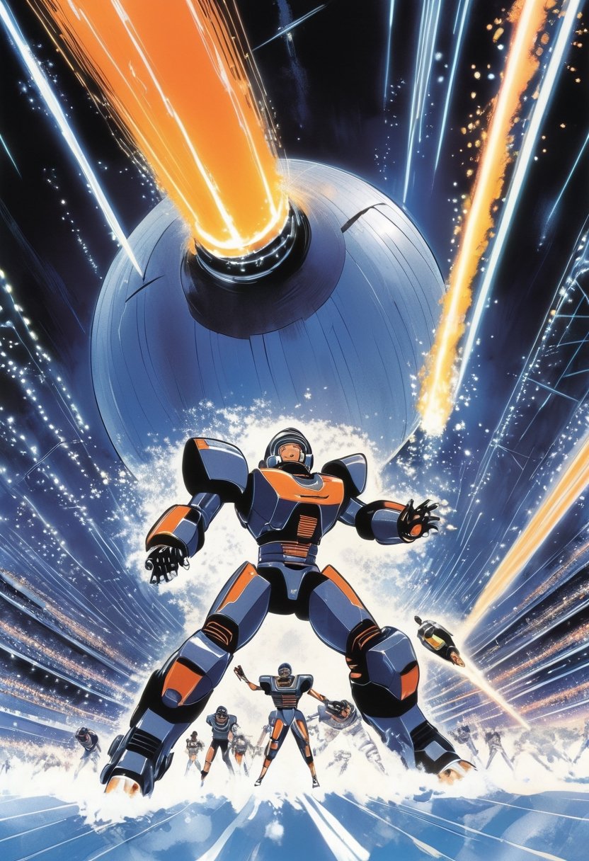 Rollerball,  art by Makoto Shinkai by NowhereManGo on Tensor.Art