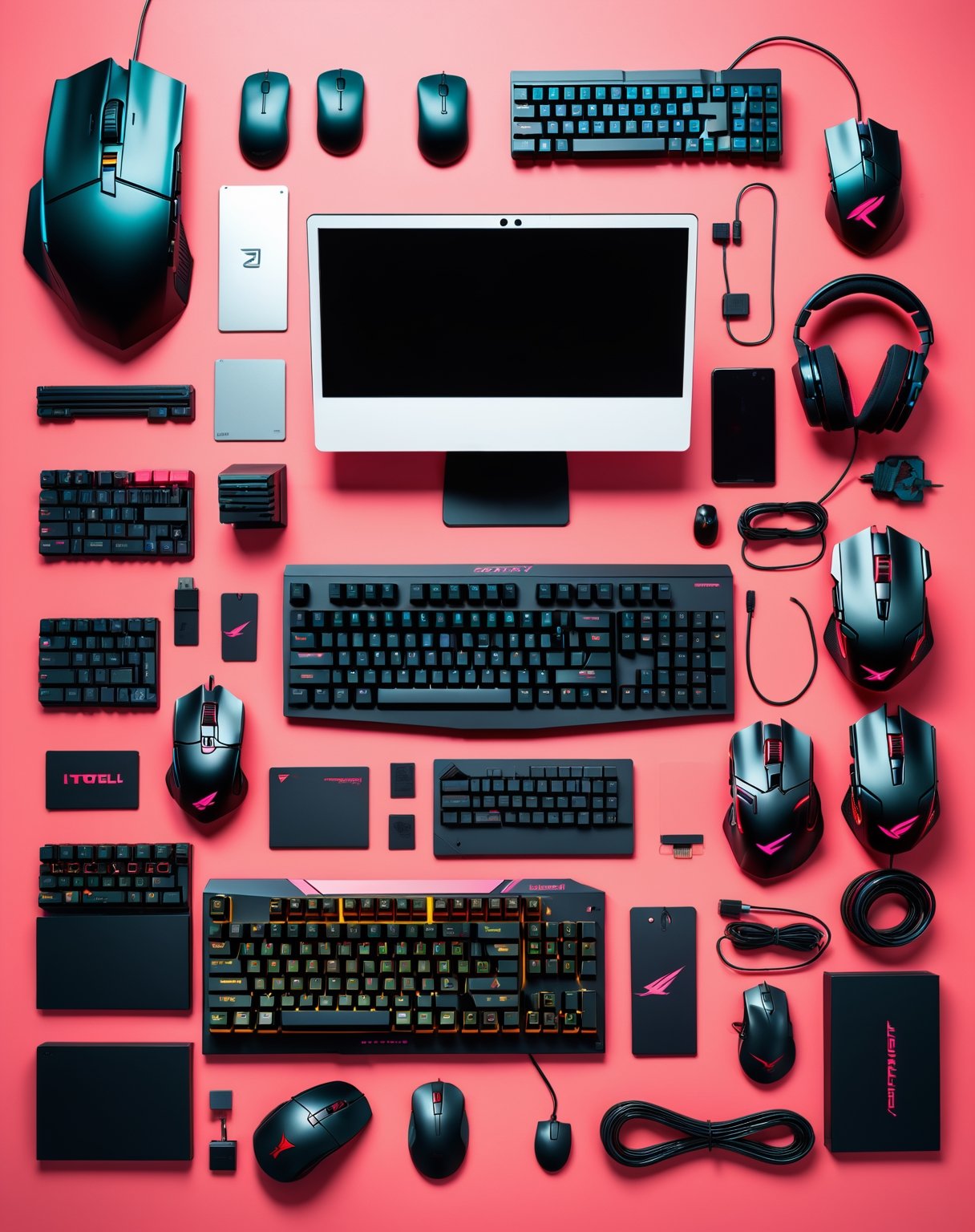 iToilet,  cyberpunk 2077 style,  flat lay photography by NowhereManGo on Tensor.Art