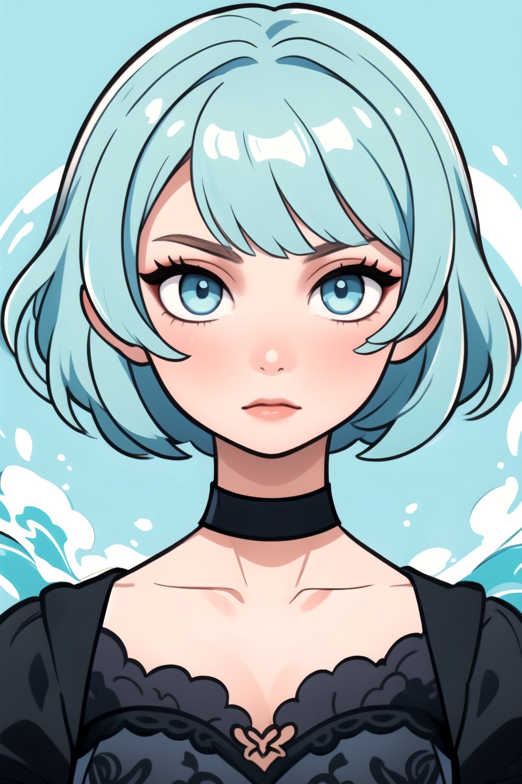 masterpiece,  face portrait,  | short hair by theAstroBruh 💾 on Tensor.Art