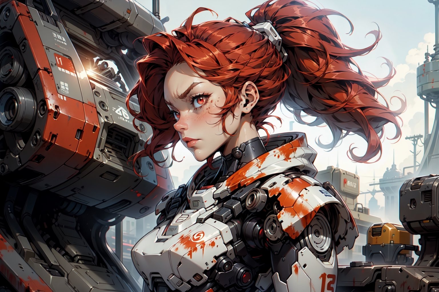 1 girl ,  Pilot ,  cute girl by zerling on Tensor.Art