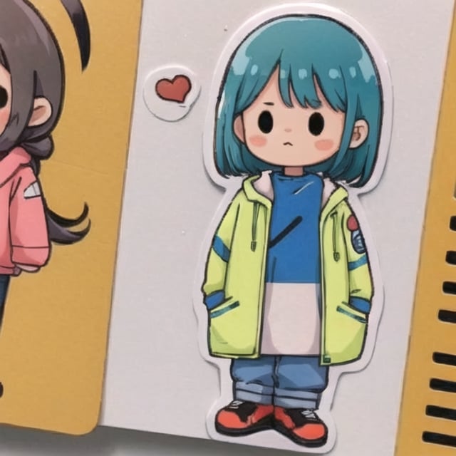 girl,  rsticker,  full body by Oliver DR on Tensor.Art