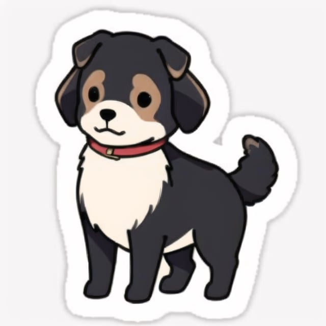dog,  rsticker,  full body by Oliver DR on Tensor.Art