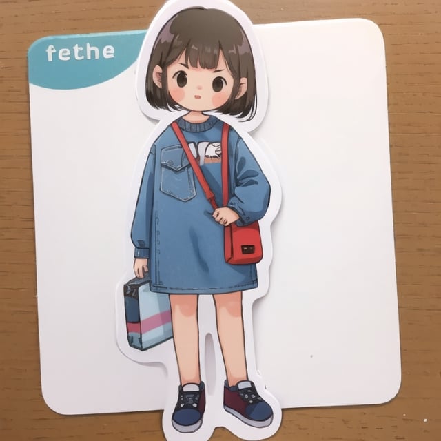 modern clothes,  girl,  rsticker by Oliver DR on Tensor.Art