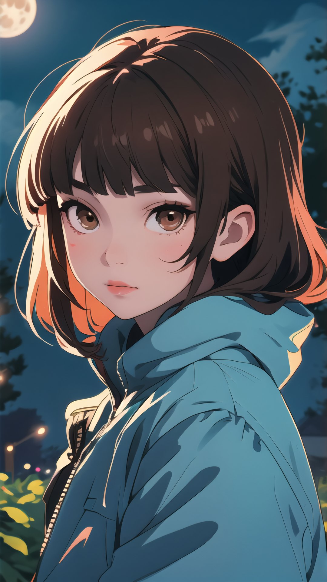 1girl,  looking at viewer,  blurry background by theDust_job on Tensor.Art
