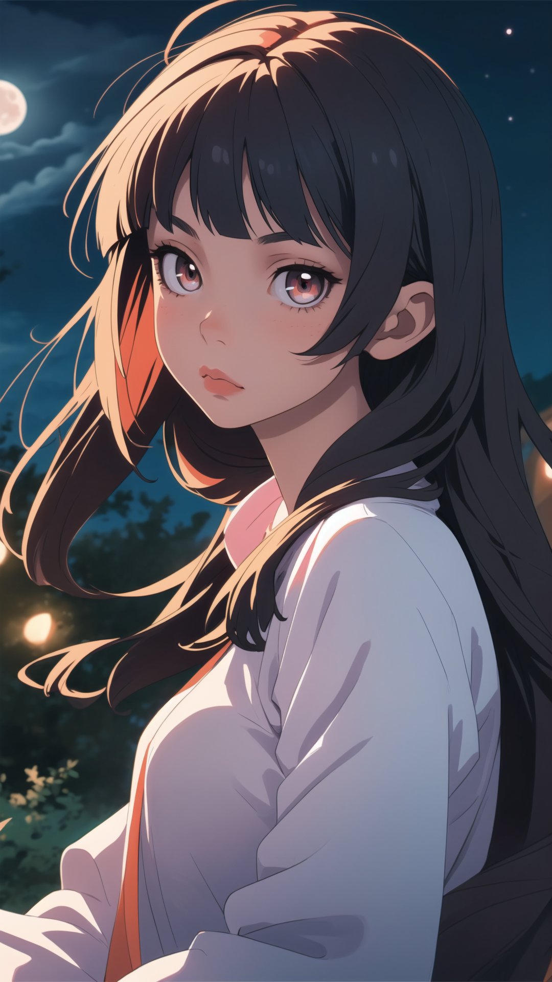 1girl,  looking at viewer,  blurry background by theDust_job on Tensor.Art