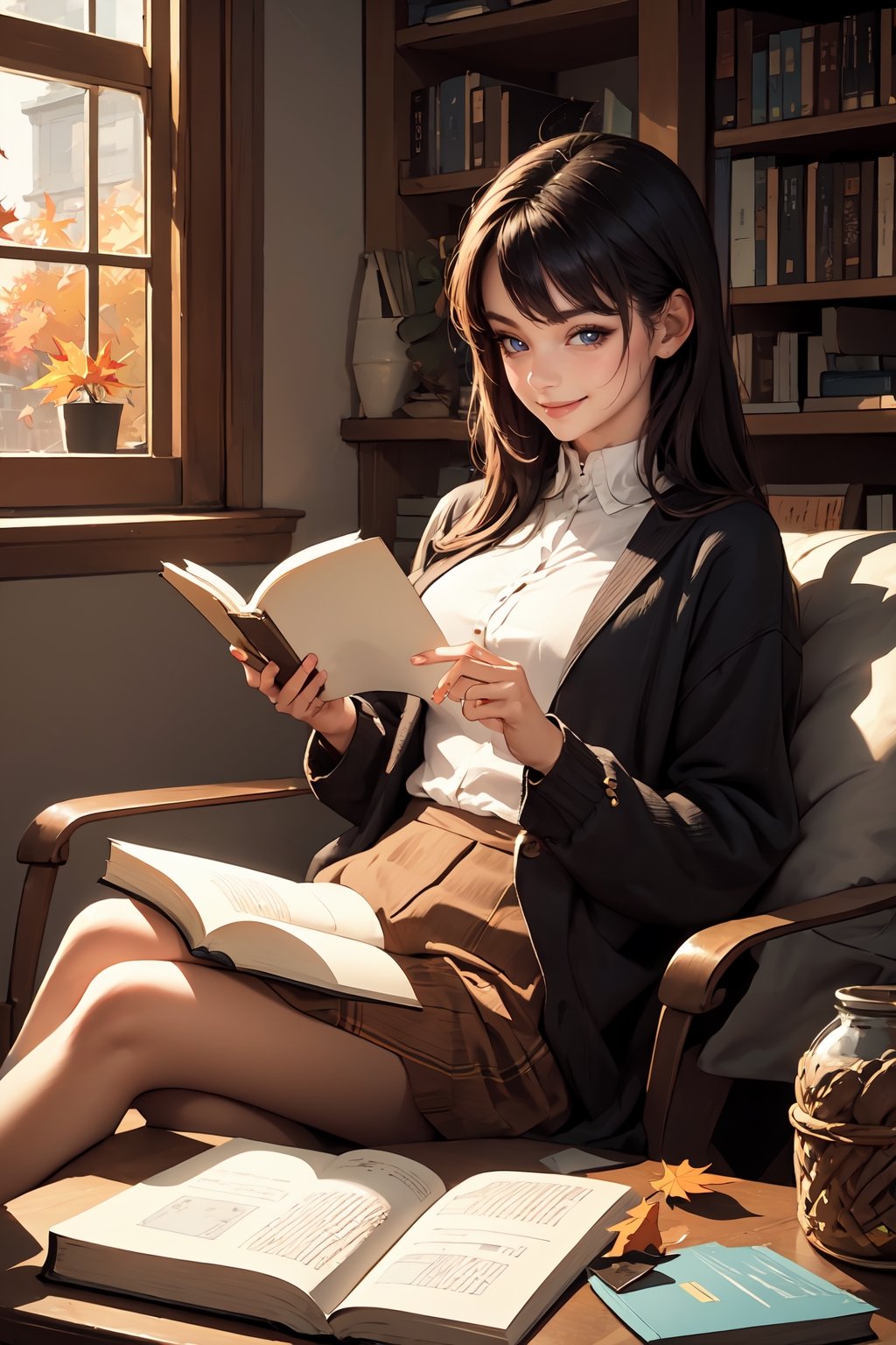 Autumn book preparation campaign, wonderful artwork,