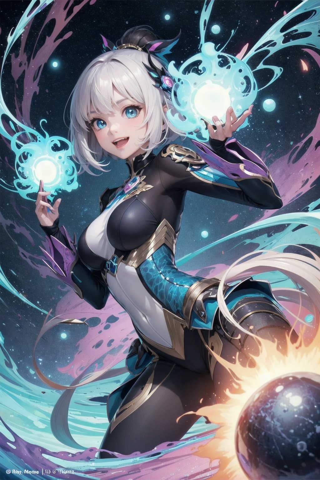 1 Girl,  happy,  Newtype by InchaComisho on Tensor.Art